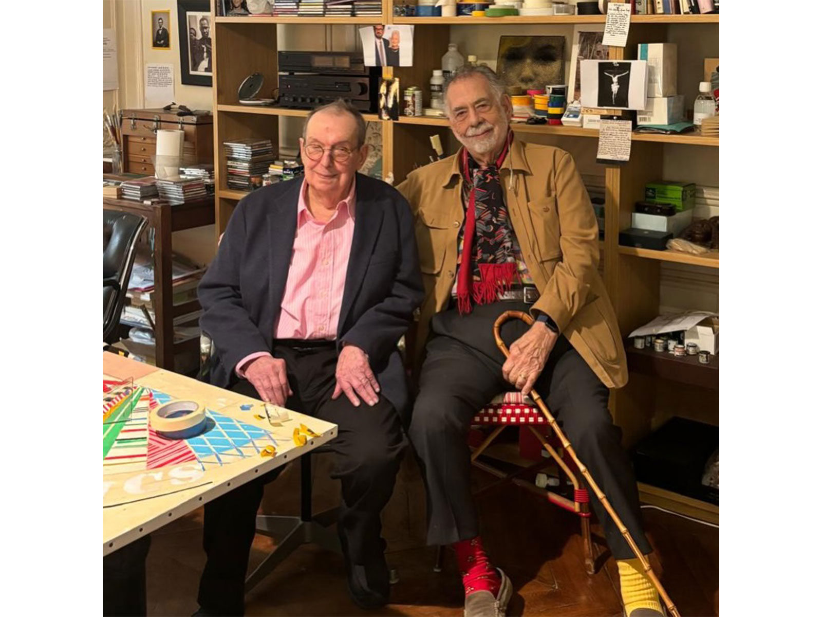 Director Francis Ford Coppola pays tribute to Dean Tavoularis (Photo/Instagram@francisfordcoppola)