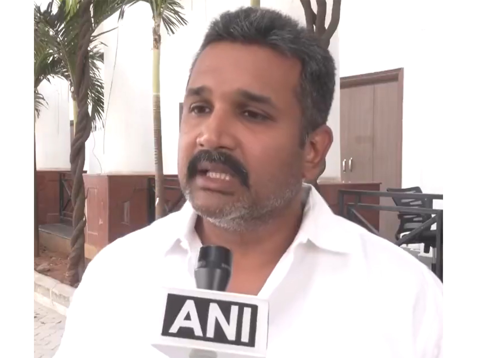 BRS spokesperson Manne Krishank (Photo/ANI)