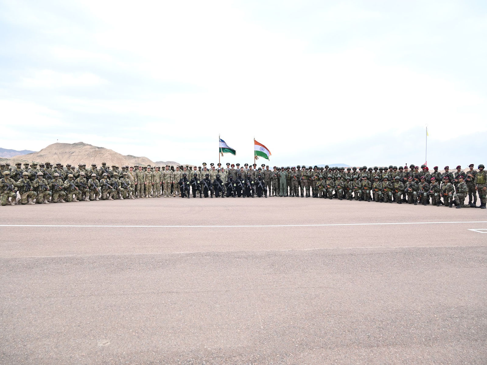 7th edition of the India–Uzbekistan Joint Military Exercise Dustlik (Photo: X@adgpi)