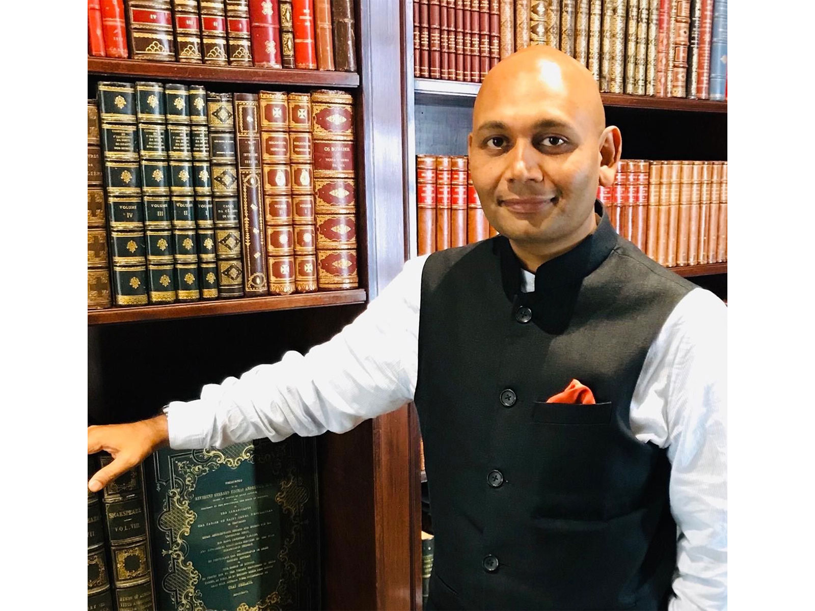 Poet and diplomat Abhay K (Photo/ANI)