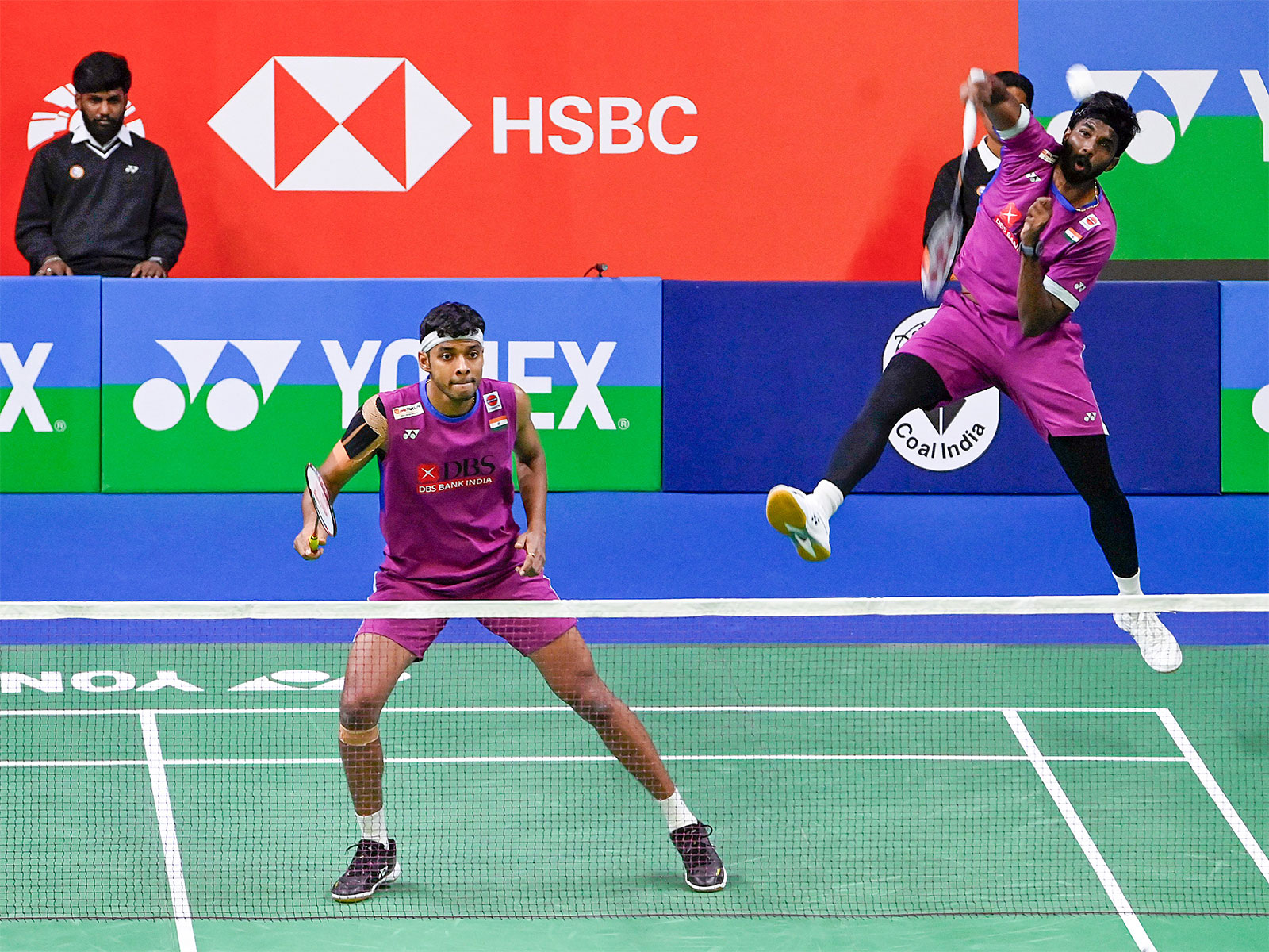 Satwiksairaj Rankireddy and Chirag Shetty. (Photo: ANI)