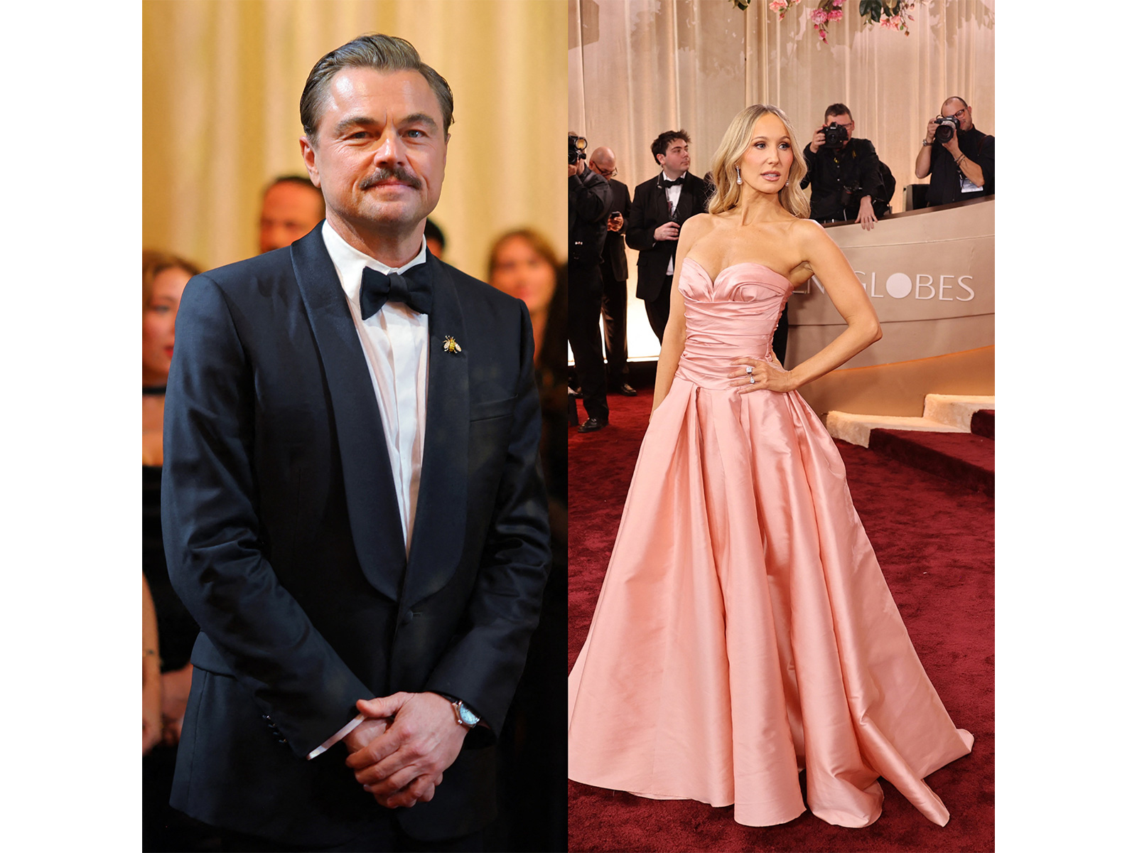 Leonardo DiCaprio and Nikki Glaser (Photo/Reuters) Leonardo DiCaprio and Nikki Glaser (Photo/Reuters)