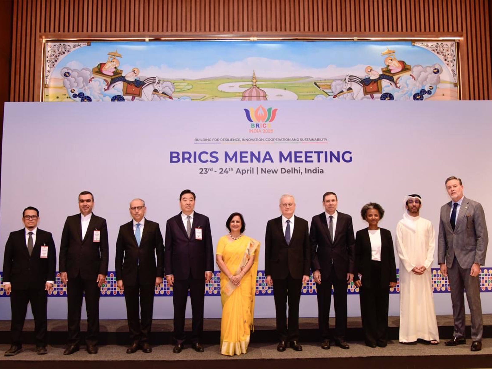 BRICS MENA Meeting (Photo/ X@MEAIndia) BRICS MENA Meeting (Photo/ X@MEAIndia)