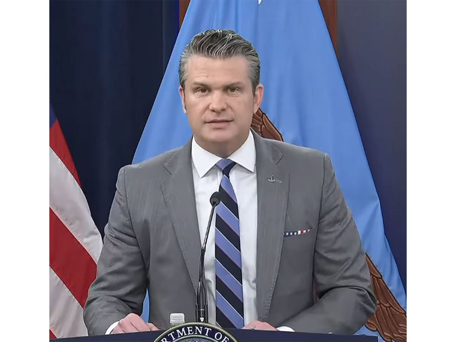 US Secretary of War Pete Hegseth (Photo/YouTube/Department of War) US Secretary of War Pete Hegseth (Photo/YouTube/Department of War)