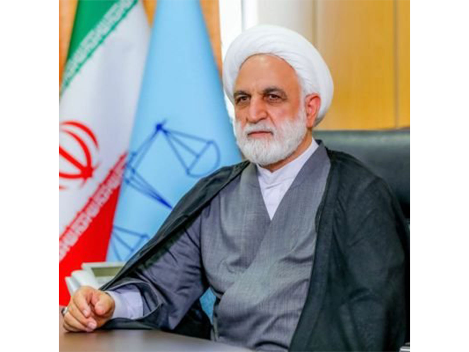 Iran’s Head of Judiciary Gholam-Hossein Mohseni-Eje’i (Photo/X@ejei_org)