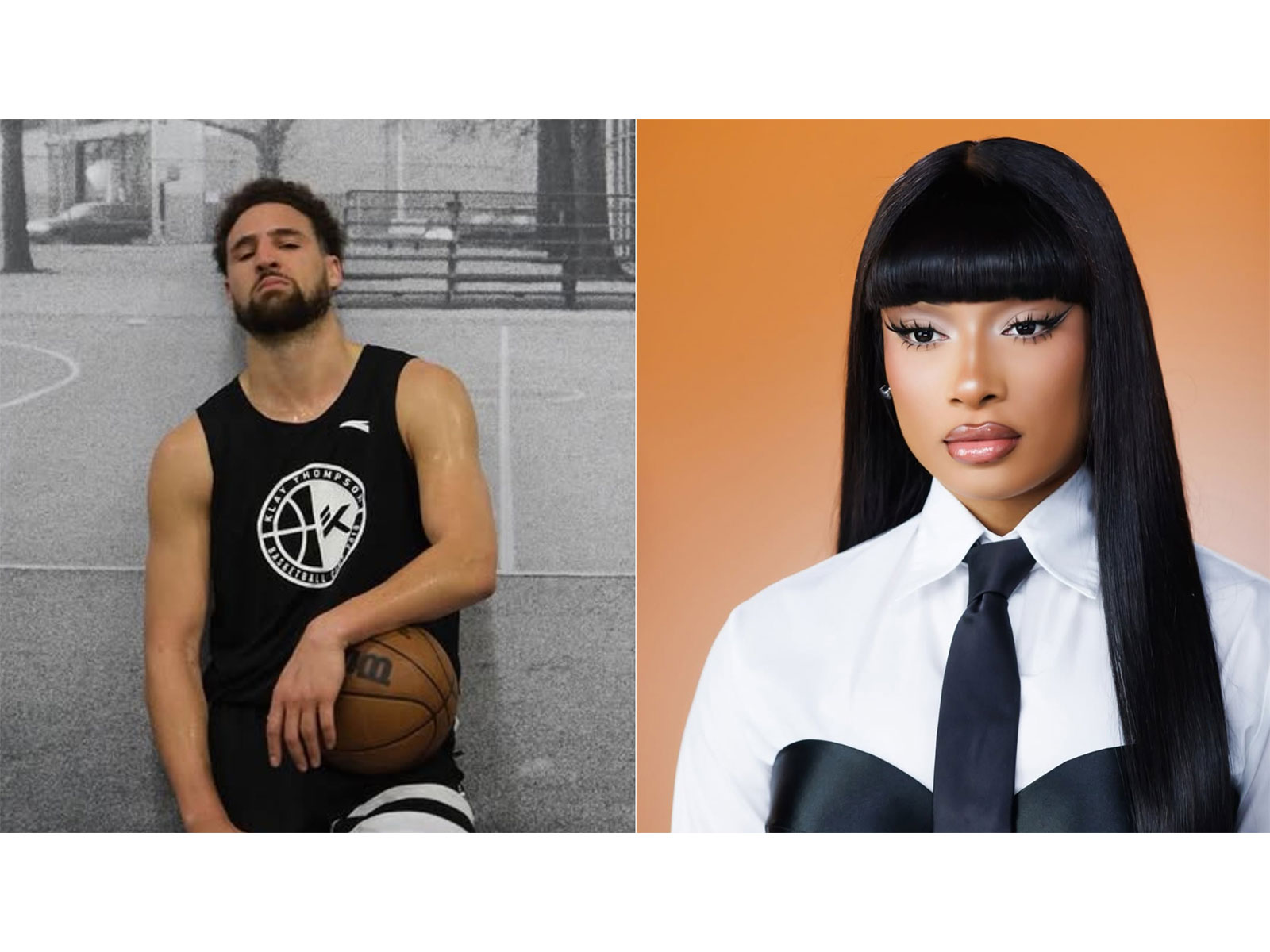 Megan Thee Stallion, Klay Thompson (Photo/Instagram@theestallion@klaythompson) Megan Thee Stallion, Klay Thompson (Photo/Instagram@theestallion@klaythompson)
