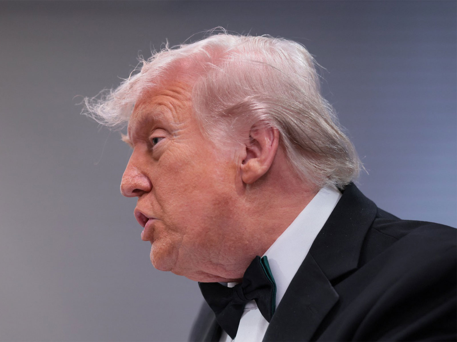 US President Donald Trump holds a press briefing at the White House, following a shooting incident during the annual White House Correspondents’ Association dinner, in Washington (Photo/ Reuters) US President Donald Trump holds a press briefing at the White House, following a shooting incident during the annual White House Correspondents’ Association dinner, in Washington (Photo/ Reuters)