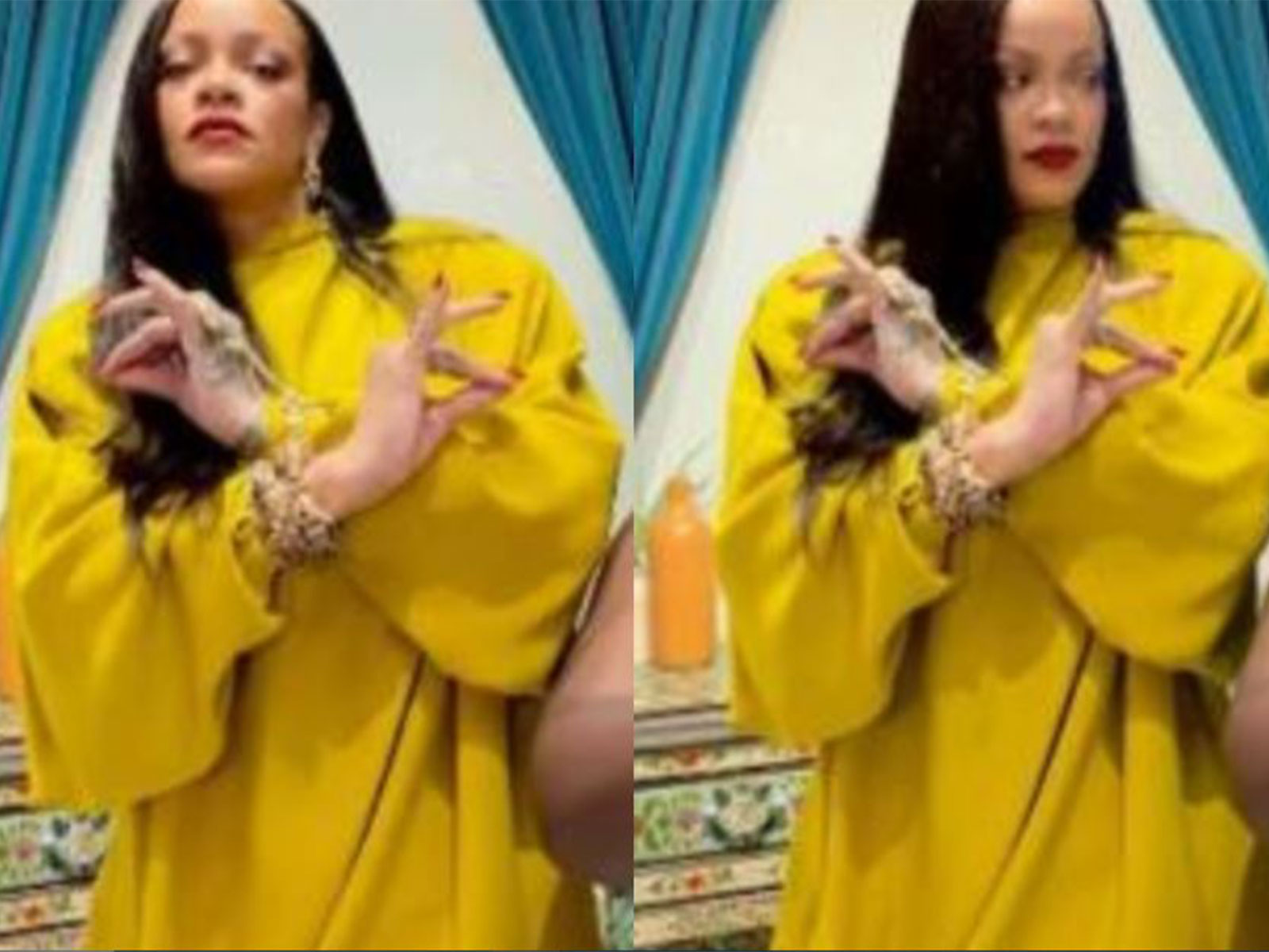 Rihanna (Photos/instagram/@keepinitnejm) Rihanna (Photos/instagram/@keepinitnejm)