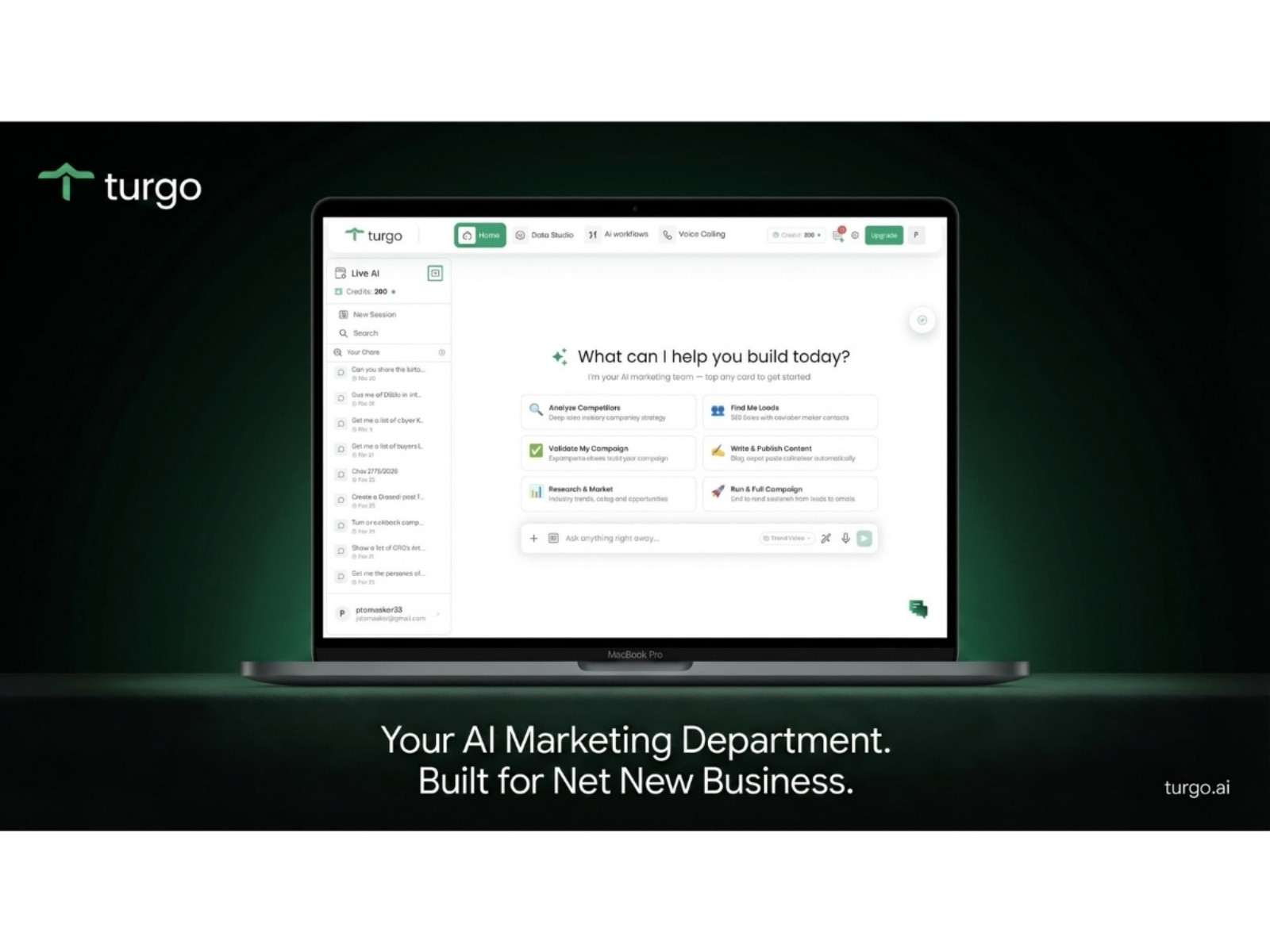 Turgo Launches V2 Autonomous Marketing Platform to Automate Net New Business Acquisition Turgo Launches V2 Autonomous Marketing Platform to Automate Net New Business Acquisition