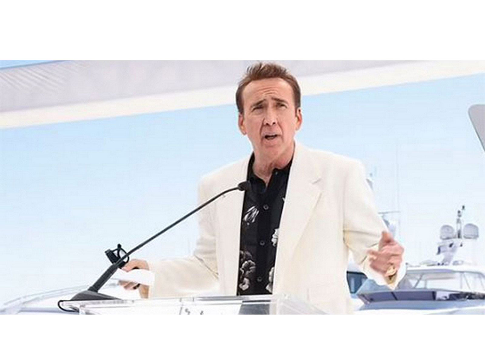 Nicolas Cage (Photo/Instagram/@newportbeachfilmfest)