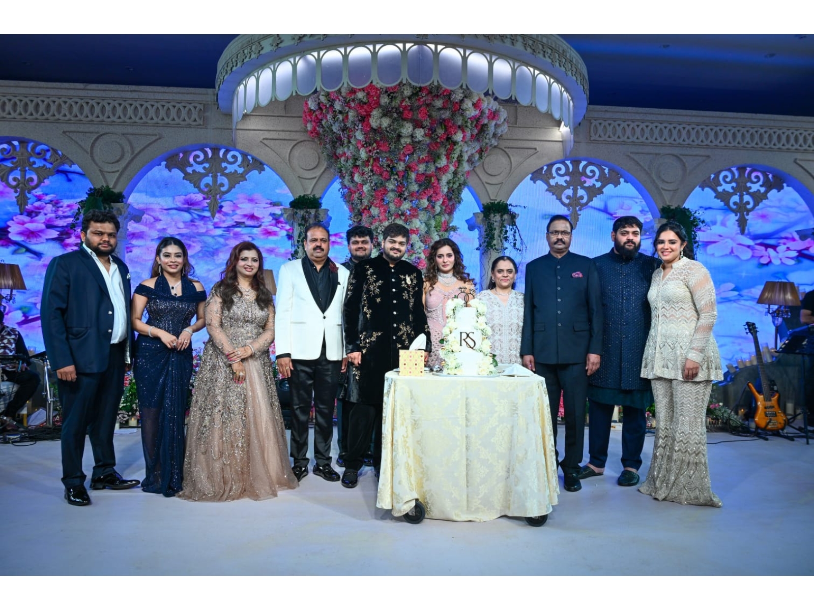 A Grand Beginning: Engagement Celebrated in Royal Splendor A Grand Beginning: Engagement Celebrated in Royal Splendor