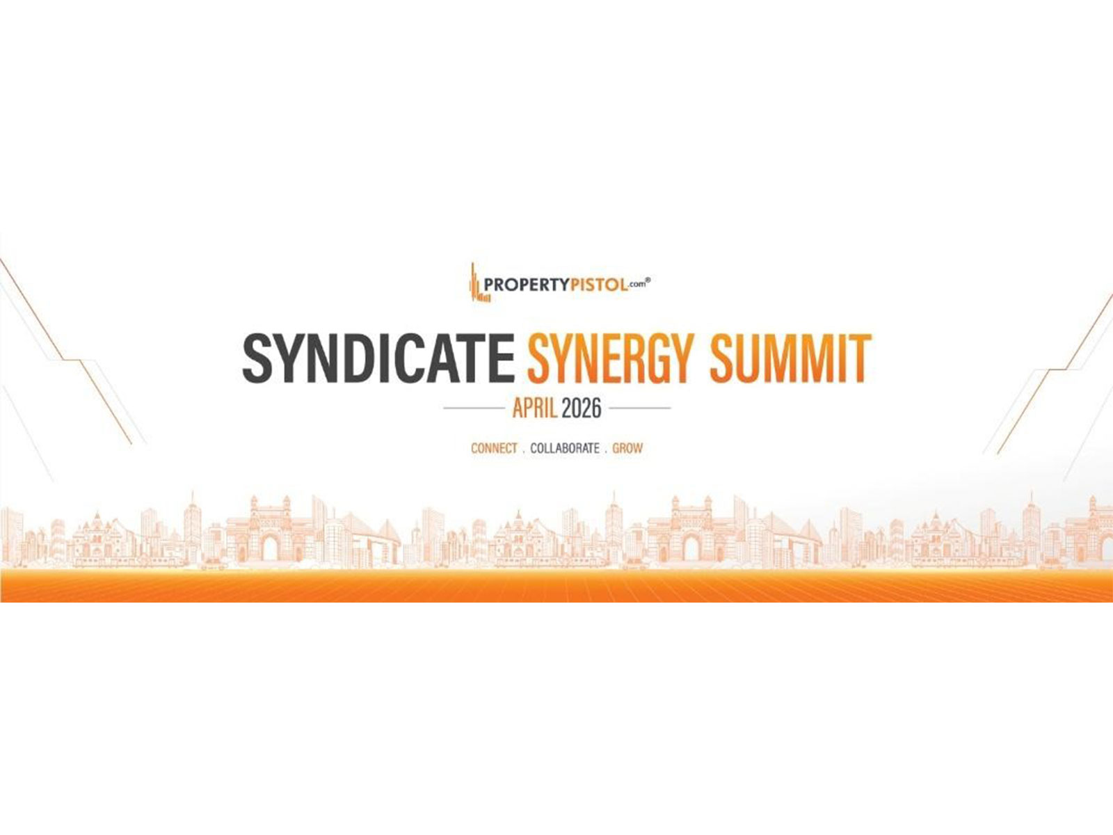 PropertyPistol to host ‘Syndicate Synergy Summit’, bringing together 700+ brokers and leading developers in Mumbai PropertyPistol to host ‘Syndicate Synergy Summit’, bringing together 700+ brokers and leading developers in Mumbai