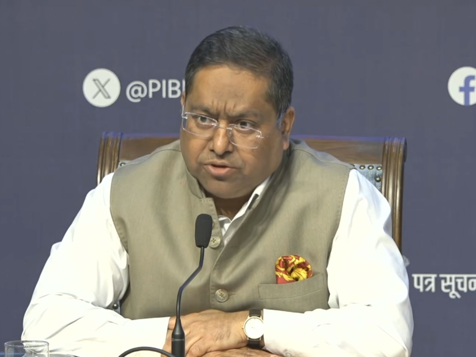 MEA Spokesperson Randhir Jaiswal (Photo/Youtube@PIBIndia)