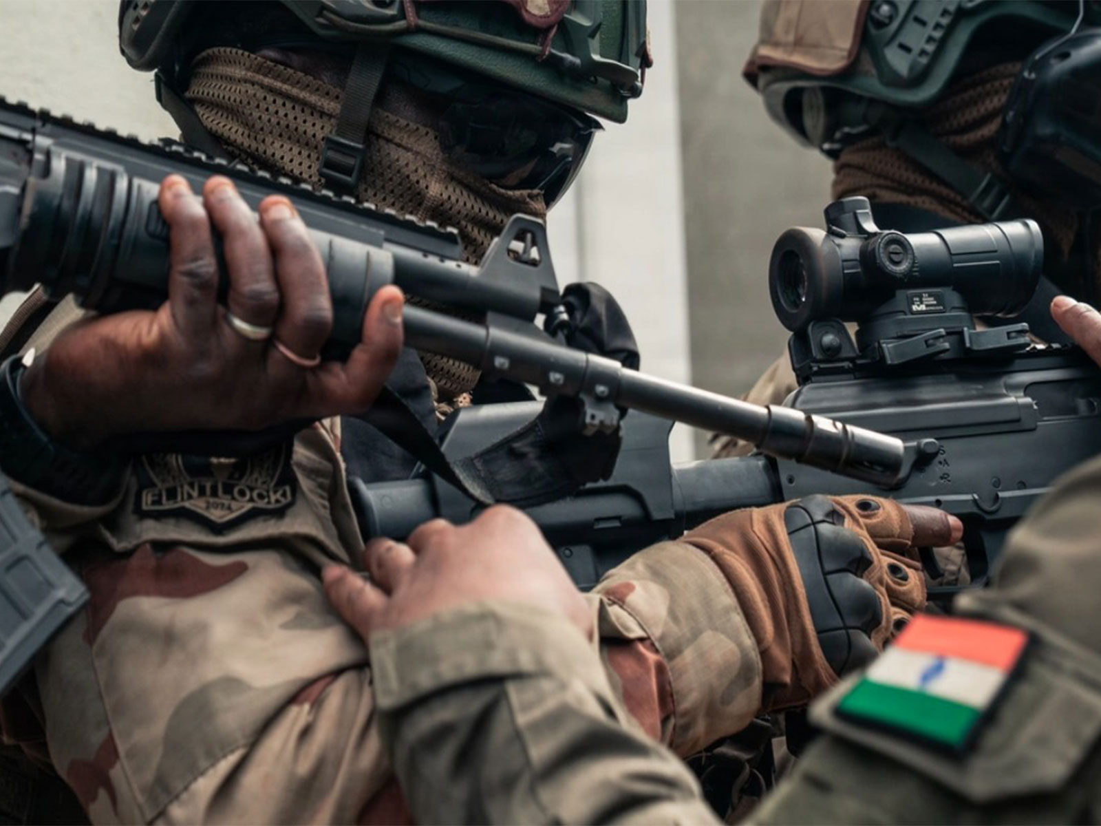 Indian SOF acted as mentors, guiding African troops through techniques  (Photo: US Army)