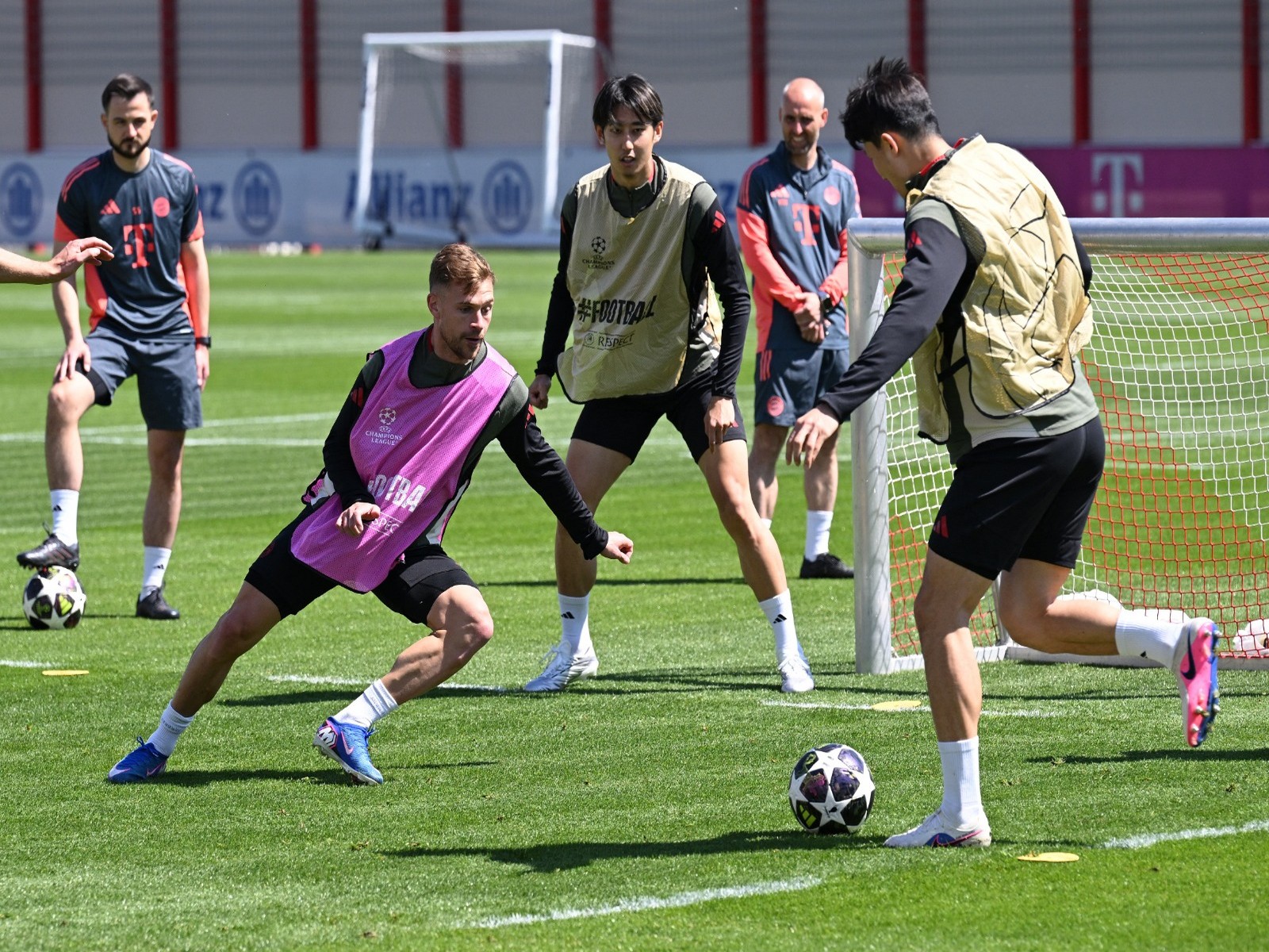 Bayern Munich in training. (Photo: Reuters) Bayern Munich in training. (Photo: Reuters)
