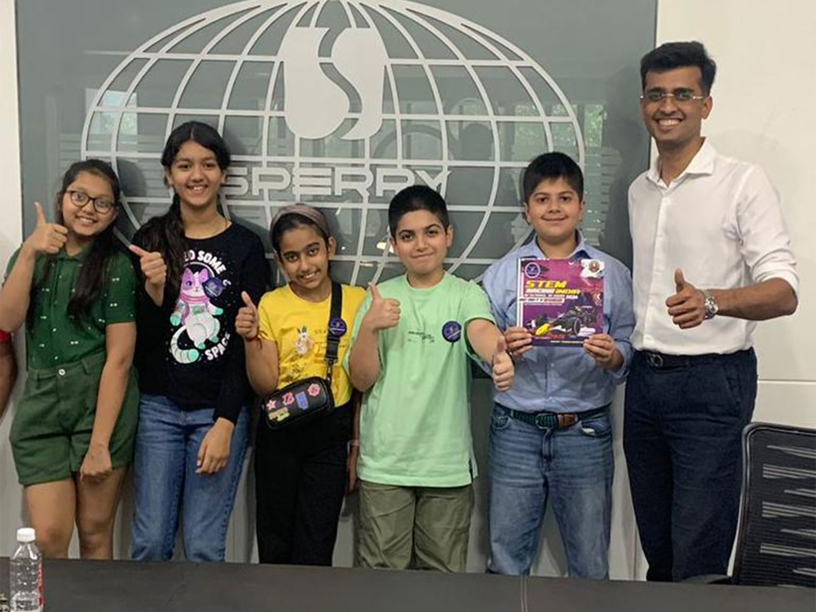 Team of 11-year-olds drive change through F1 in schools. (Photo/Team Infinity Speeders) Team of 11-year-olds drive change through F1 in schools. (Photo/Team Infinity Speeders)