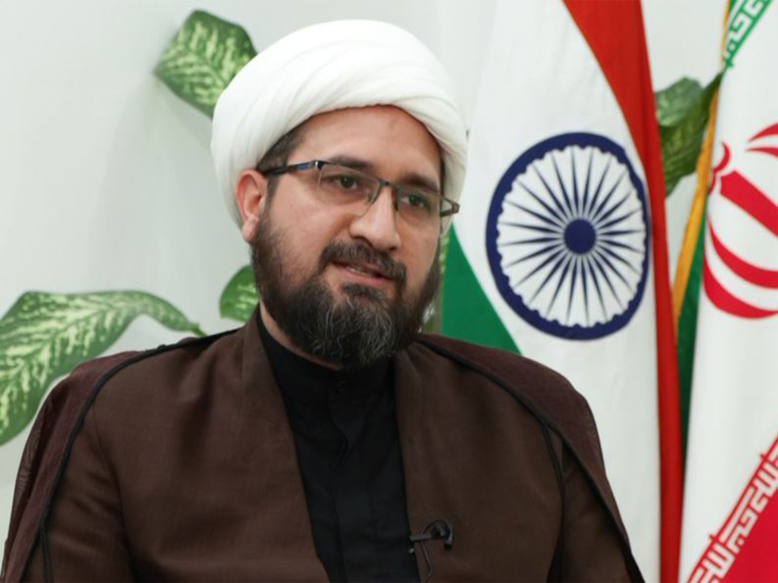 Deputy Representative of the Supreme Leader of Iran in India, Dr Mohammad Hossein Ziyaeenia (Photo/ANI)