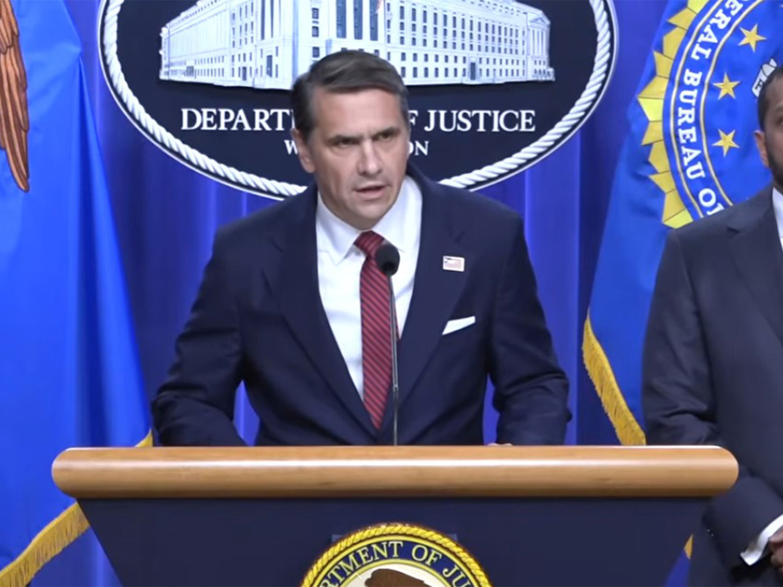 Acting US Attorney General Todd Blanche (Photo/US Department of Justice/YouTube) Acting US Attorney General Todd Blanche (Photo/US Department of Justice/YouTube)