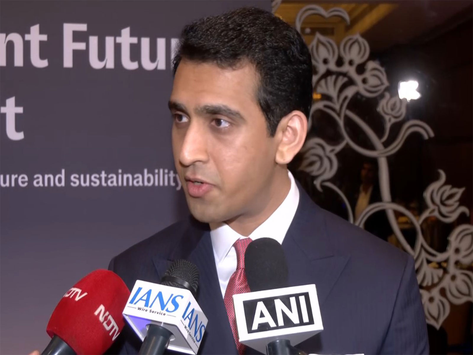 Sagar Adani, Executive Director, Adani Green Energy (Photo-ANI) Sagar Adani, Executive Director, Adani Green Energy (Photo-ANI)