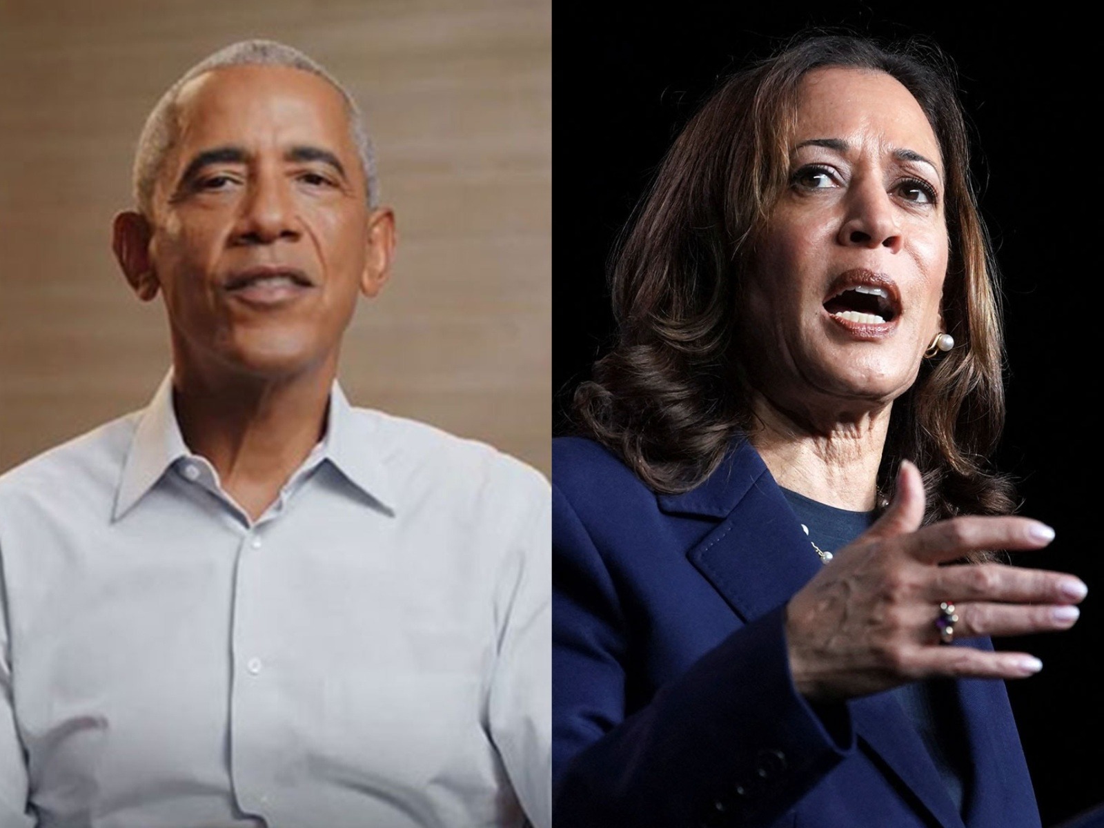 Barack Obama, Kamala Harris (File Photo/Reuters)