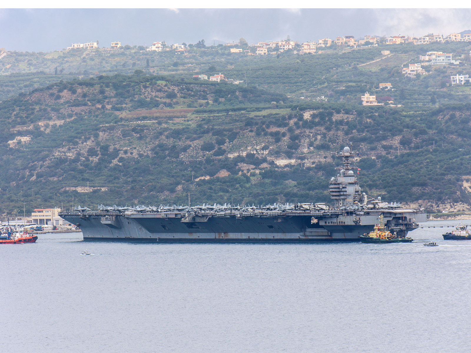 USS Gerald R. Ford (Photo/Reuters)