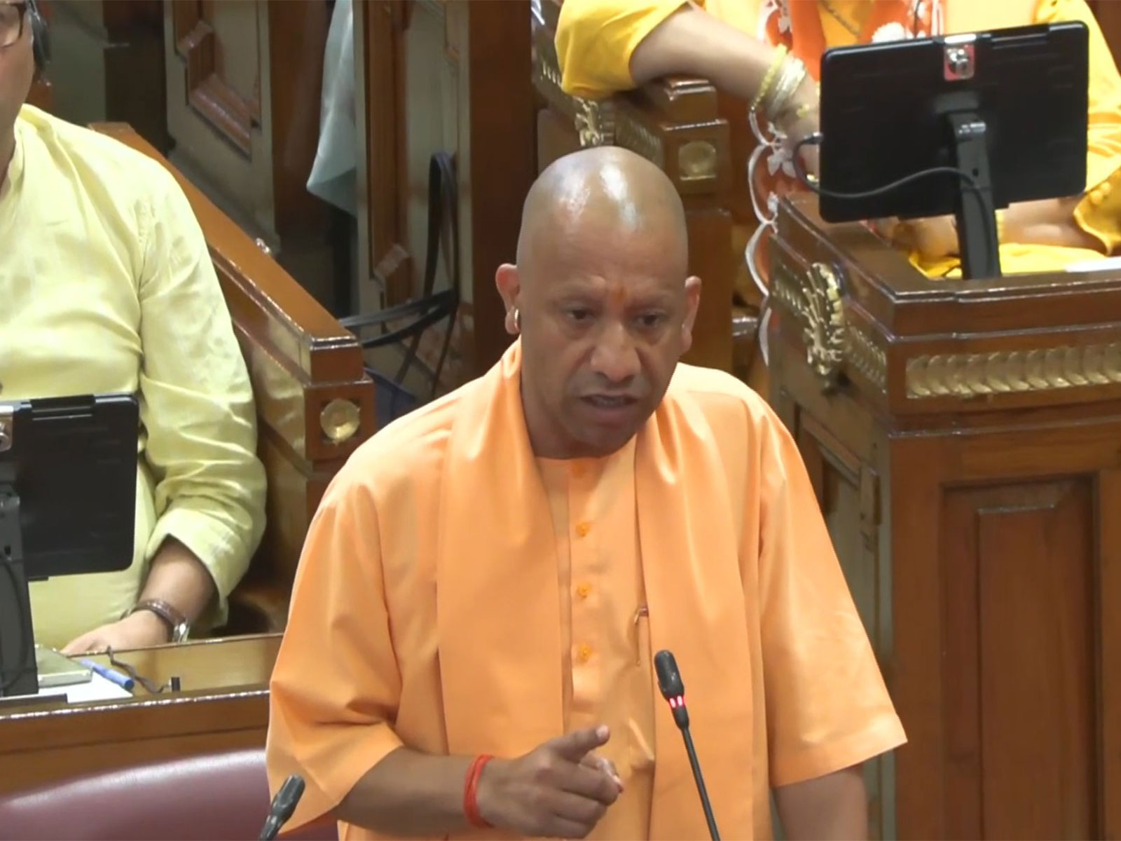 Uttar Pradesh Chief Minister Yogi Adityanath (Photo/ANI)