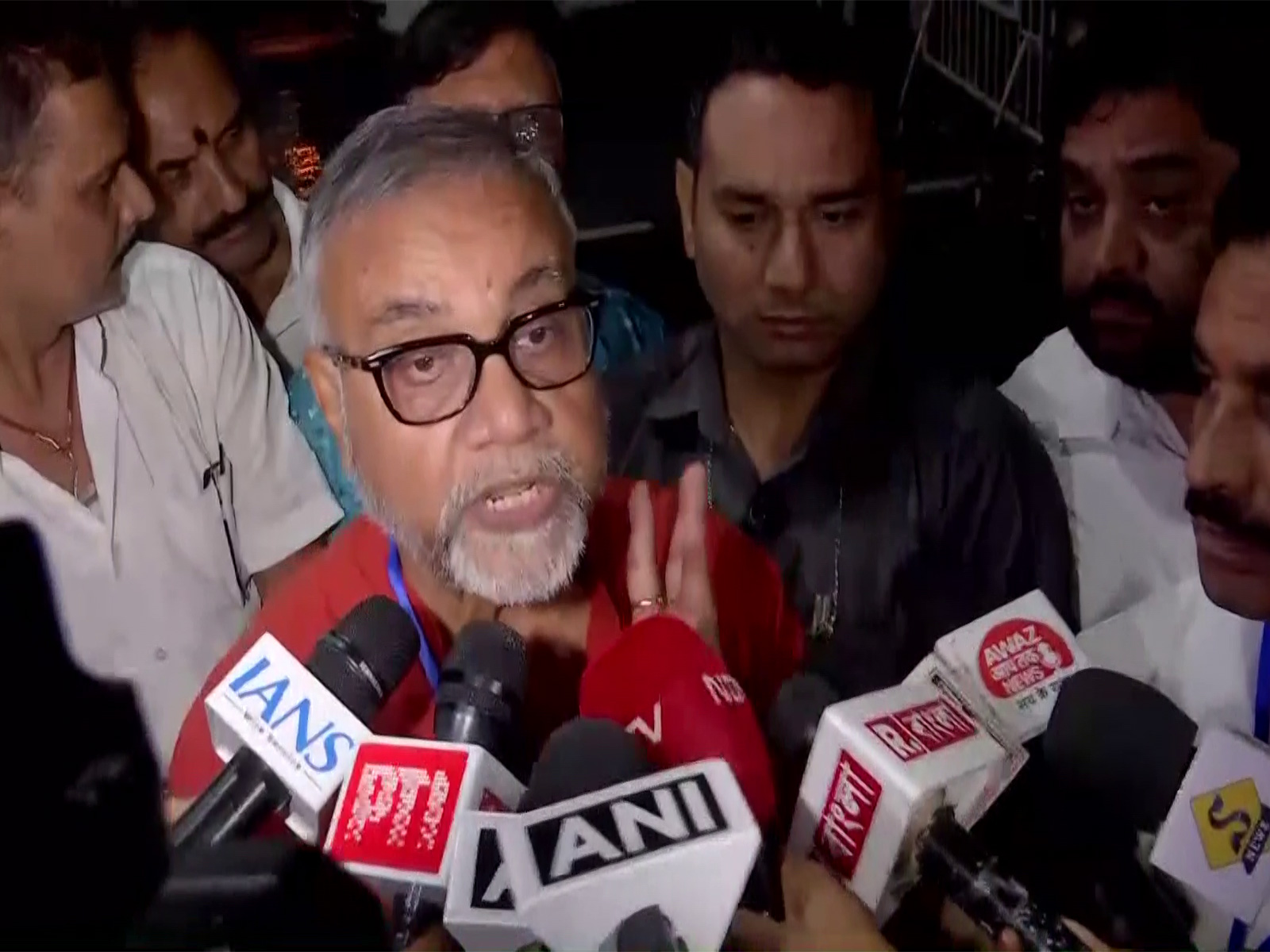 BJP candidate from Maniktala assembly constituency Tapas Roy (Photo/ANI)