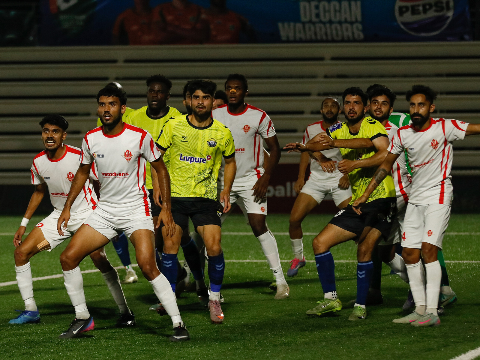 A visual from the match. (Photo: IFL)