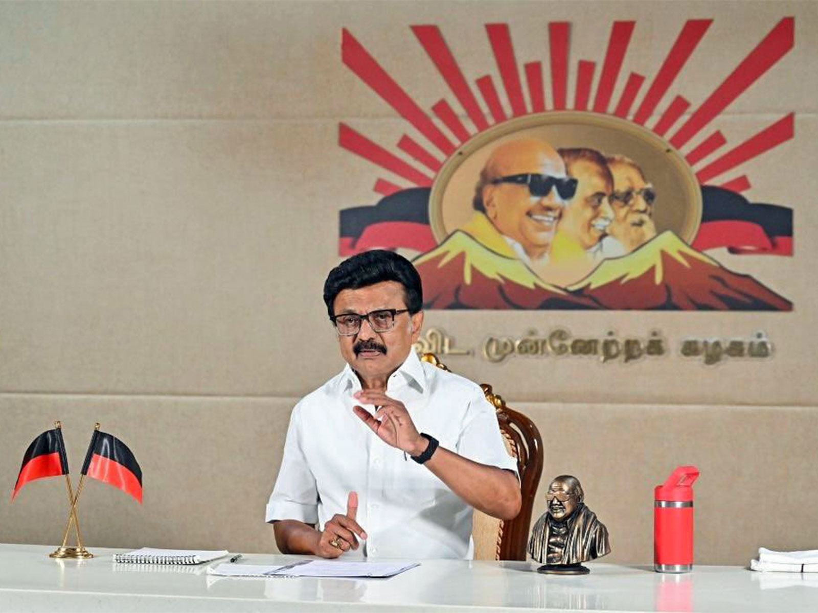 MK Stalin resigns as Tamil Nadu Chief Minister after DMK's defeat