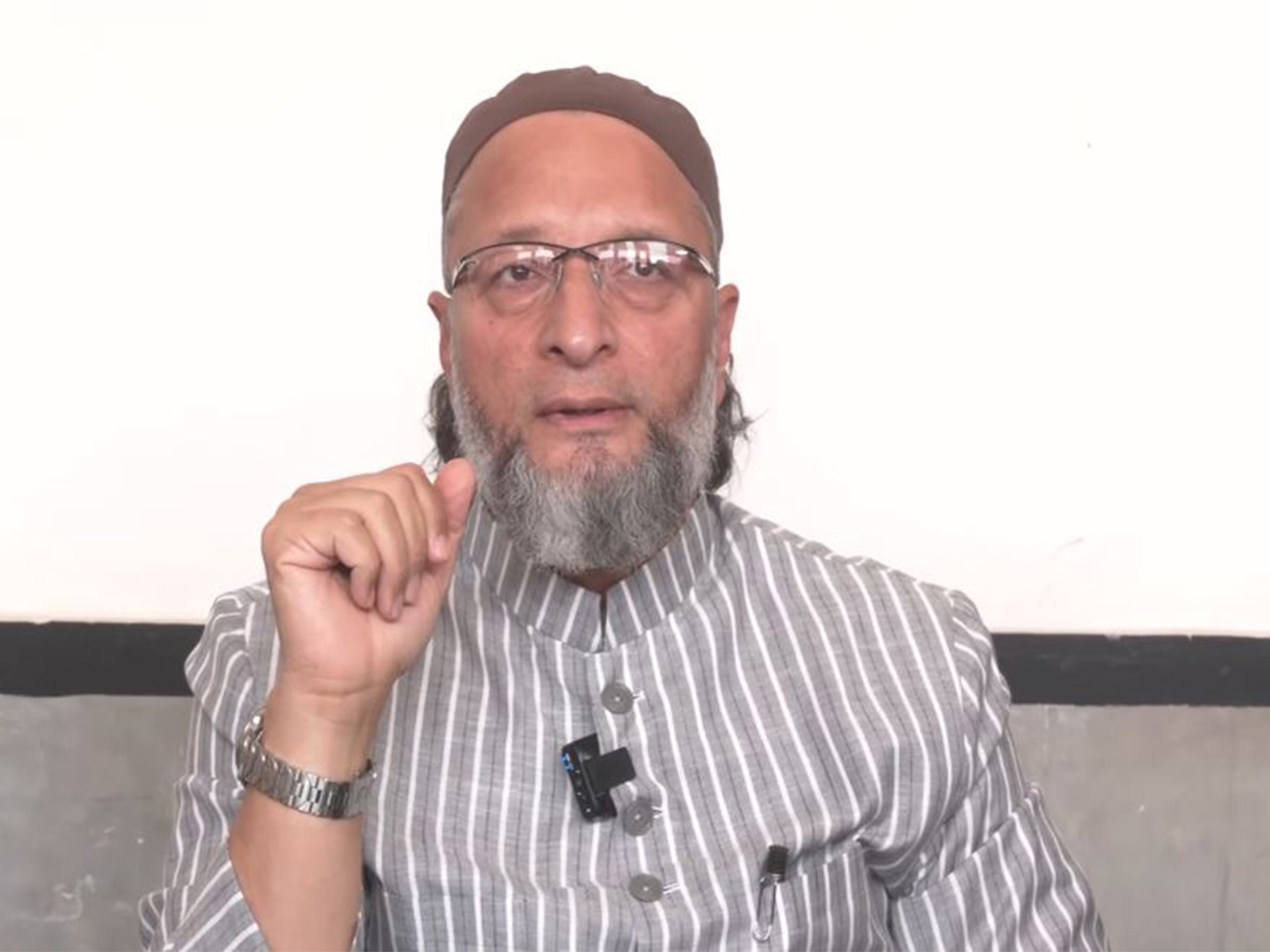 AIMIM president Asaduddin Owaisi (Photo/ANI)