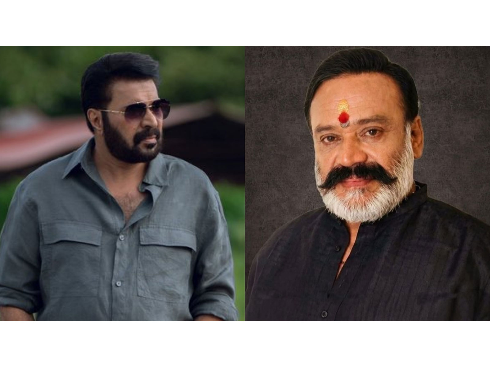 Mammootty paid tributes to Santhosh K Nayar (Photo/Facebook@Mammootty/X@pinarayivijayan)