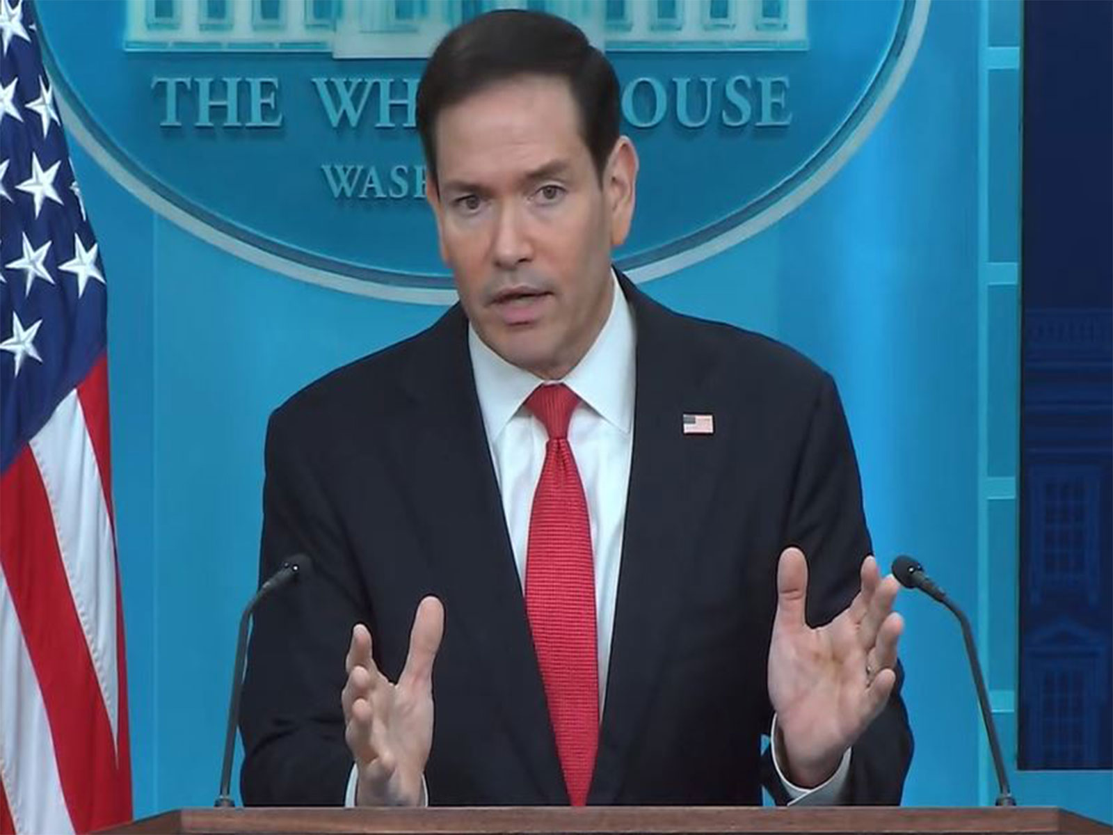 Iran must accept reality, come to negotiation table: Rubio says US trying to understand topics Tehran wants to "negotiate on"