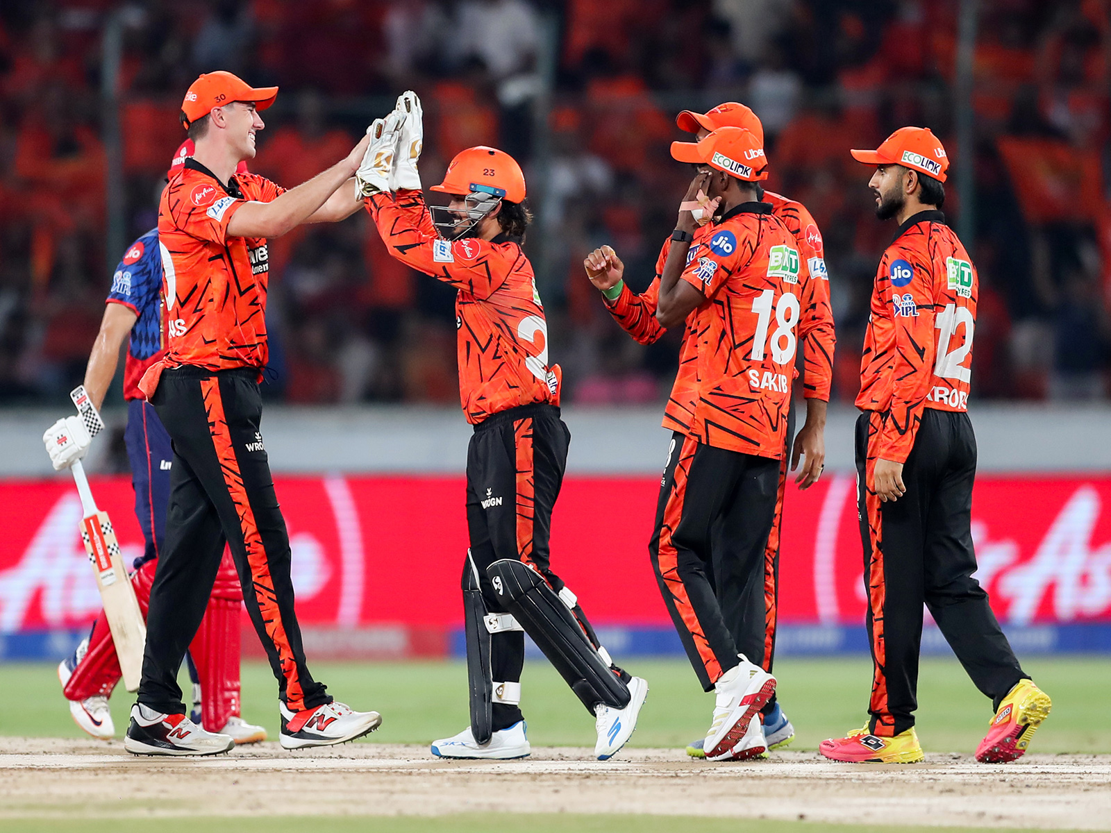 Sunrisers Hyderabad's players (Photo: ANI)