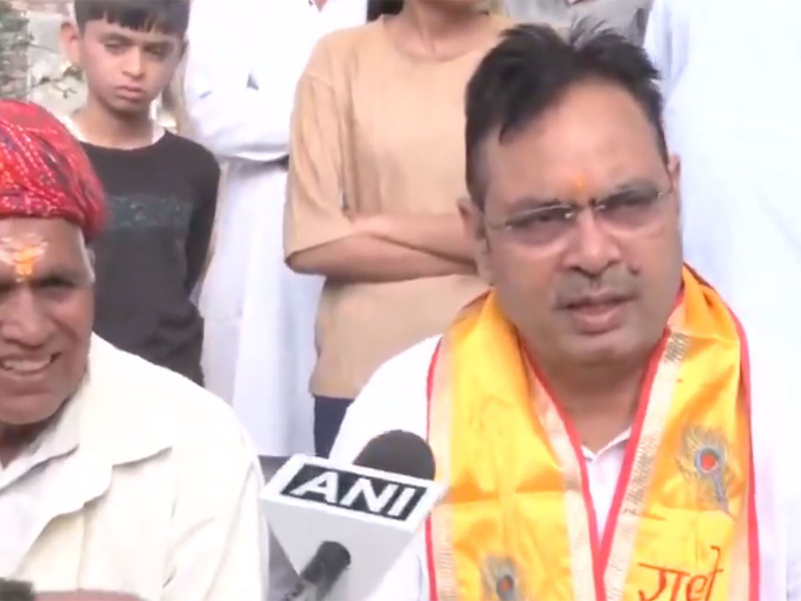 Rajasthan Chief Minister Bhajanlal Sharma (Photo/ANI)