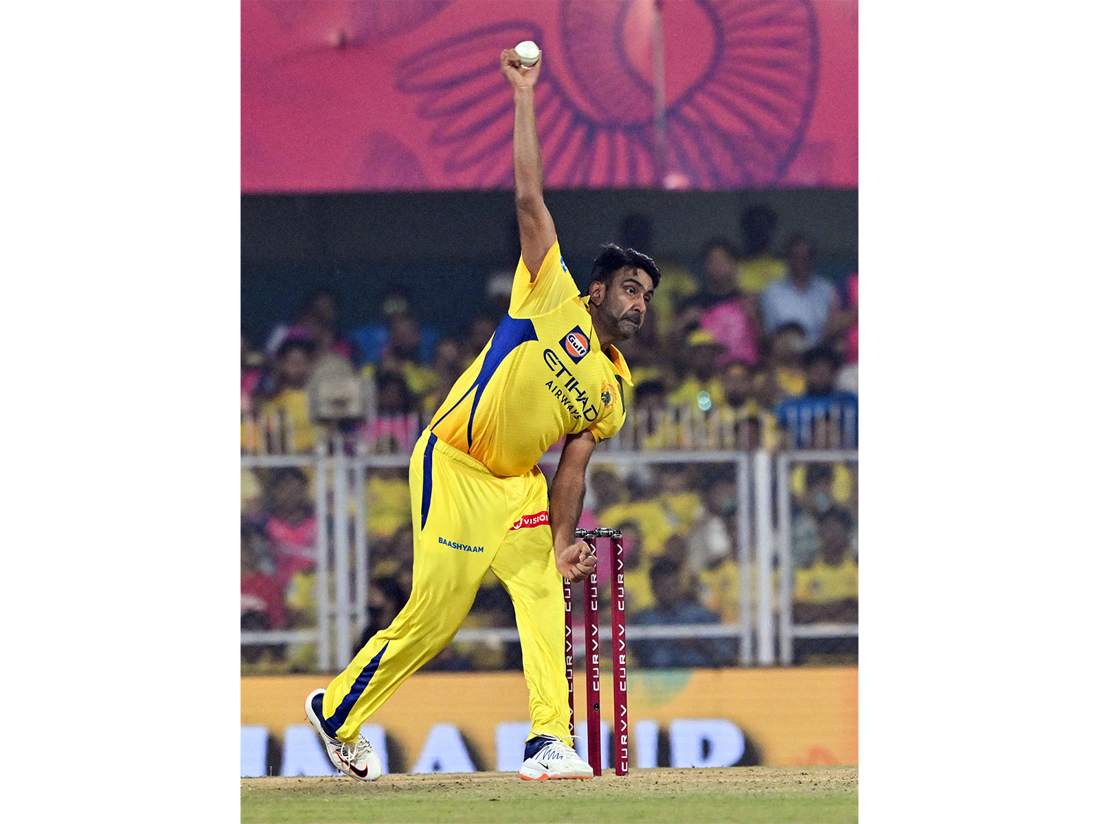 Ravichandran Ashwin in CSK jersey during IPL 2025 edition (File Photo/ANI)