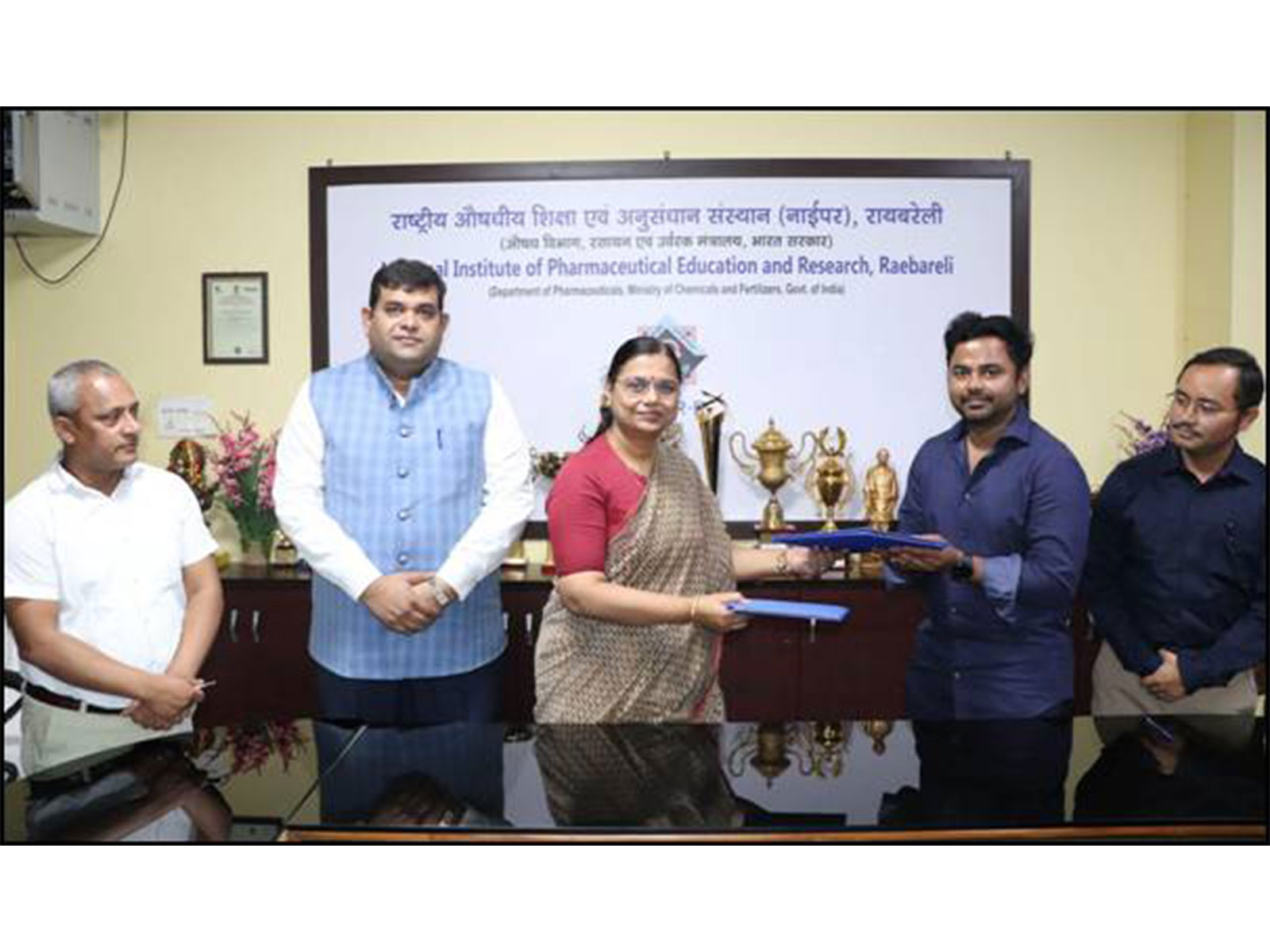 NIPER Raebareli signs MoU with Lofty Laboratories (Photo/PIB)