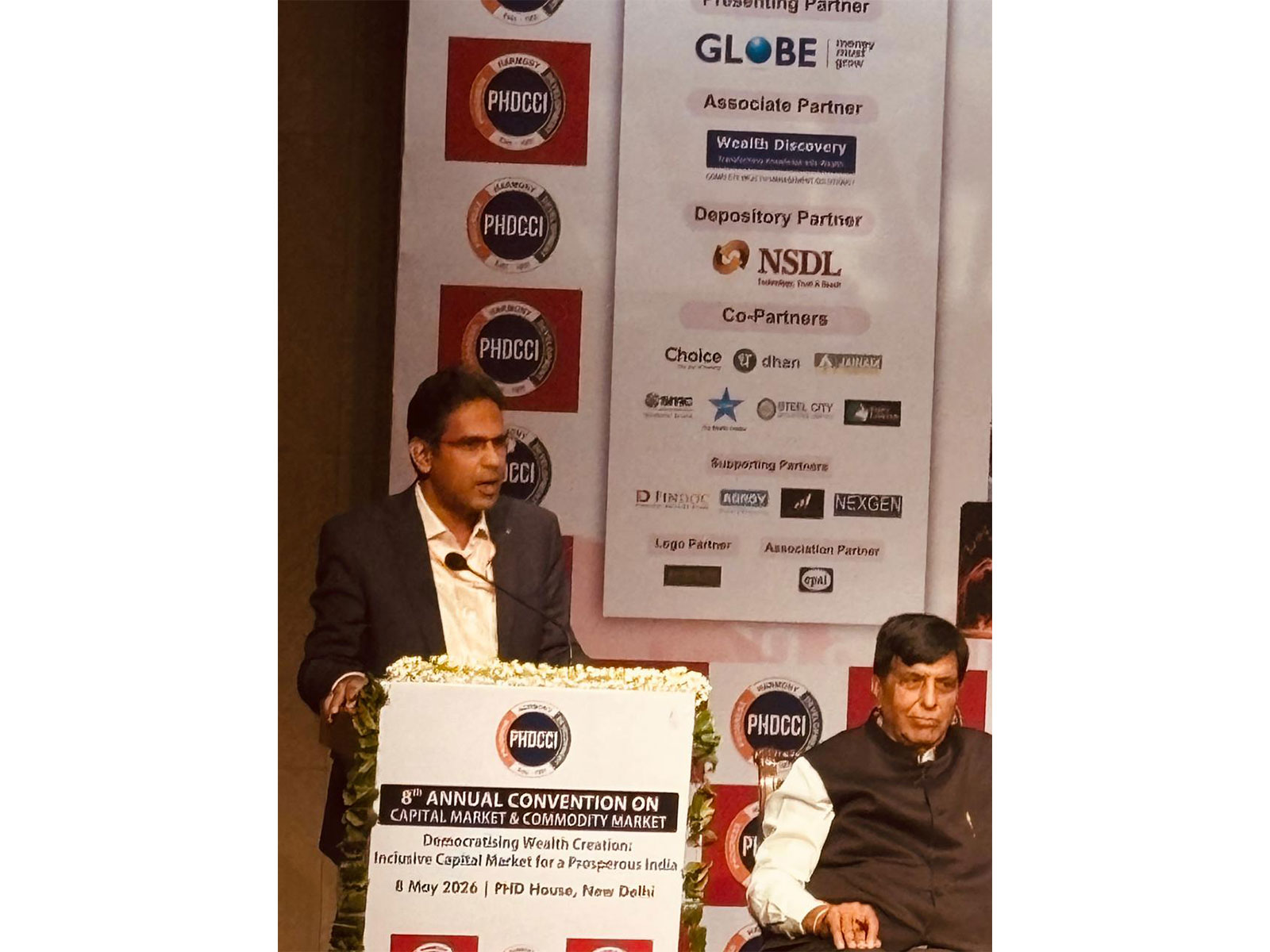 Deepak Ranjan, Director (Financial Markets), Department of Economic Affairs, Ministry of Finance (Photo/ANI)