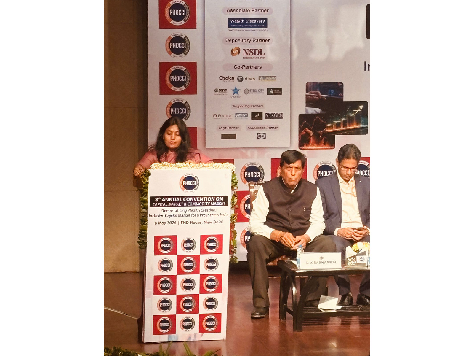 Shashi Kajle, IRS, Director – Financial Markets, Department of Economic Affairs, Ministry of Finance (Photo/ANI)