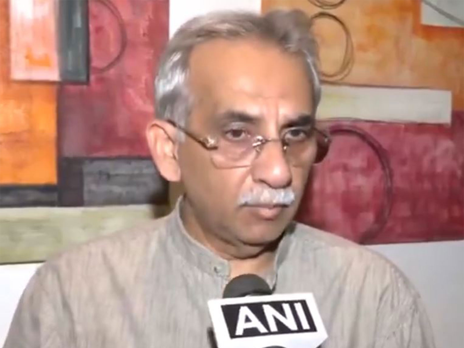 Congress MLA Amin Patel (Photo/ANI)