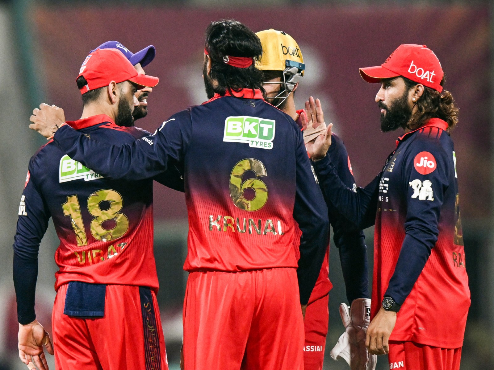 RCB team. (Photo: ANI) RCB team. (Photo: ANI)