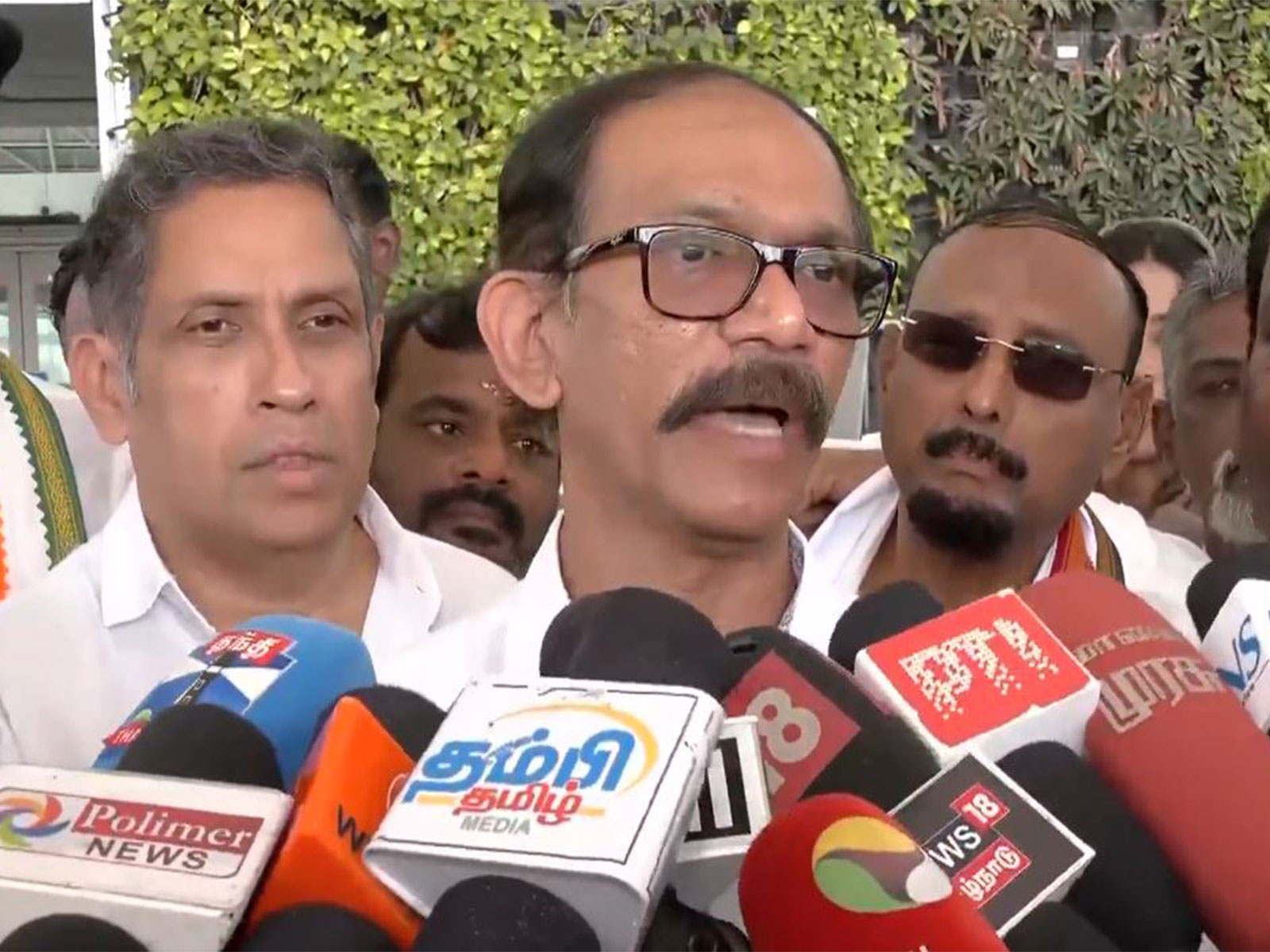 Congress incharge for Tamil Nadu, Girish Chodankar (Photo/ANI) Congress incharge for Tamil Nadu, Girish Chodankar (Photo/ANI)