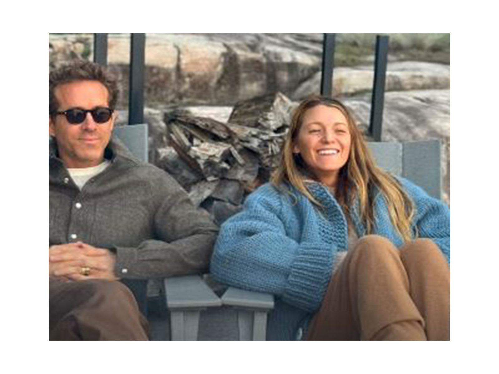 Ryan Reynolds and Blake Lively (Photo/instagram/@vancityreynolds)