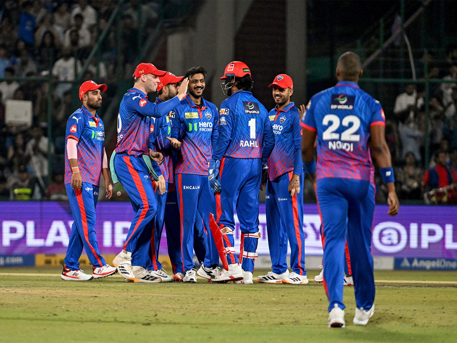 Delhi Capitals players (Photo: ANI)