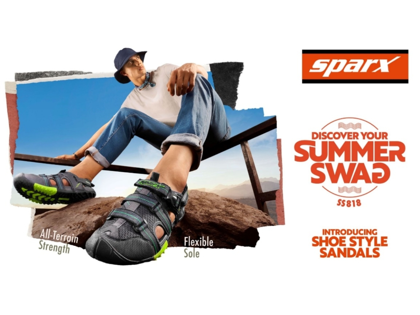 Sparx launches the unique Shoe-Style Sandals Under ‘Summer Swag’ Campaign