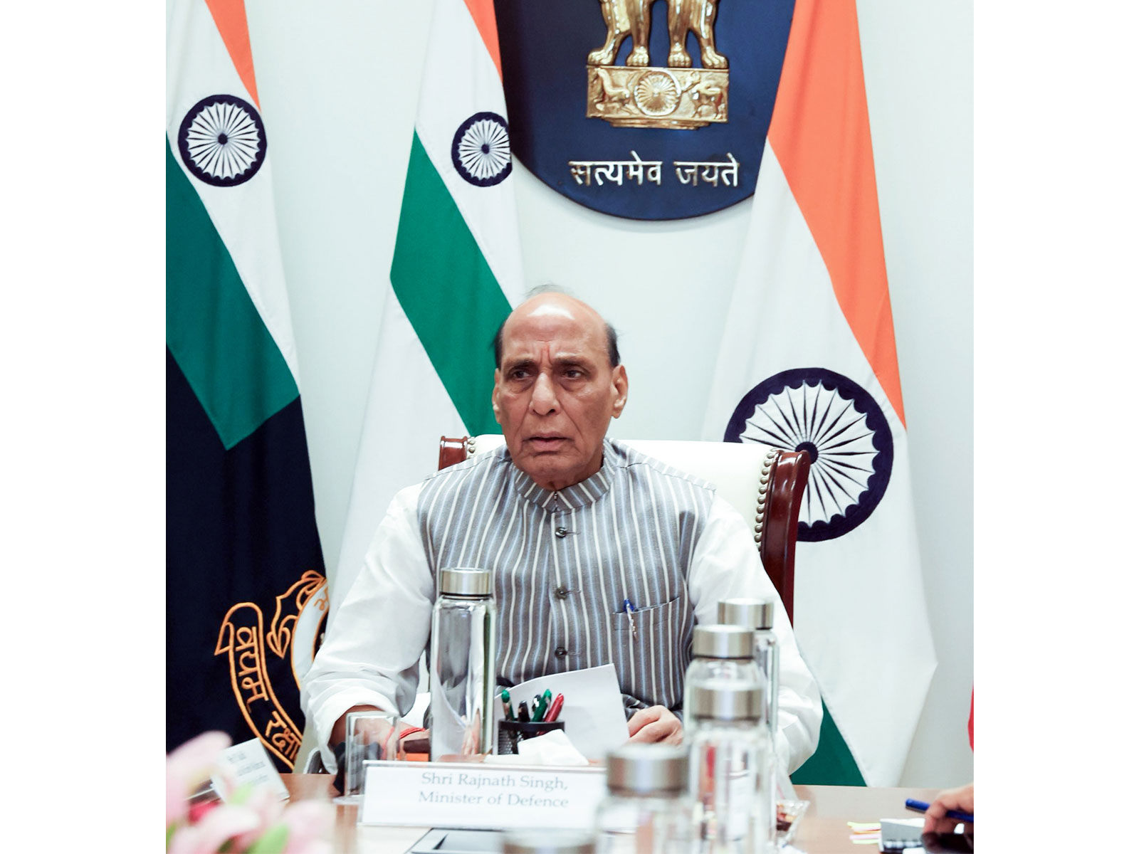 Defence Minister Rajnath Singh (File photo/ANI)