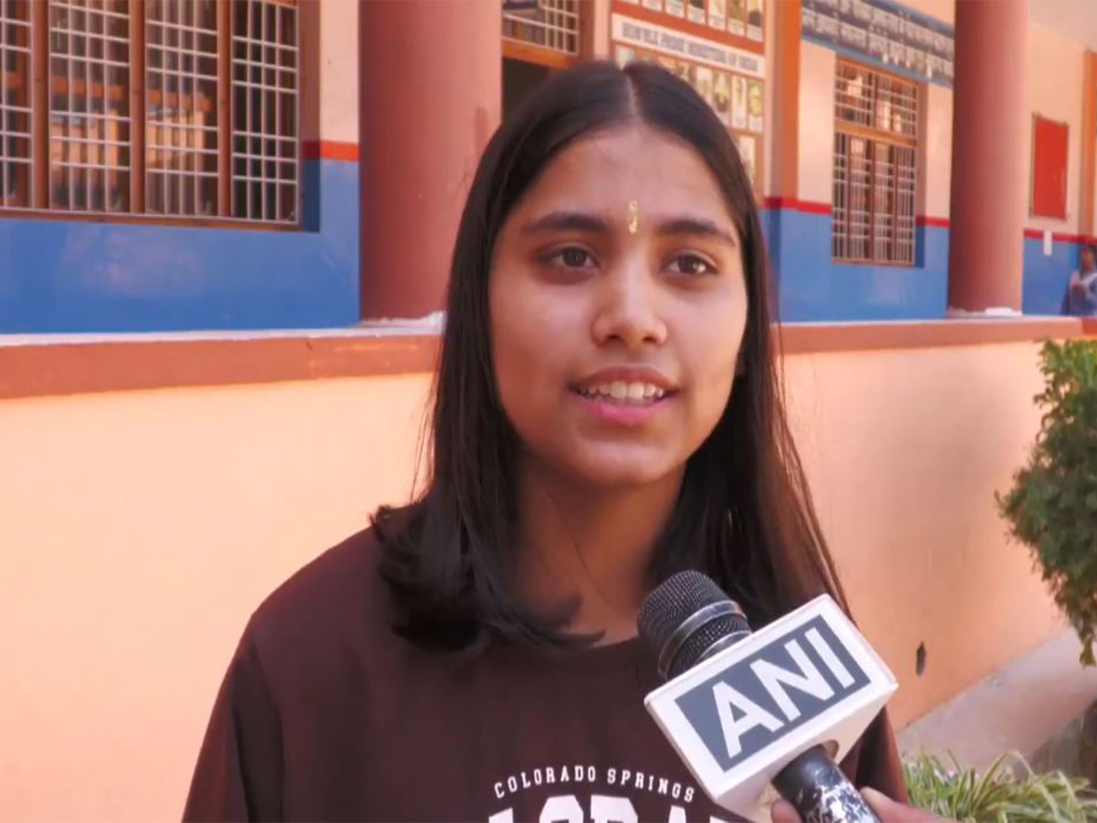 Brahmrishi Bawra Shanti Vidya Peeth School topper Priya Sharma (Photo/ANI) Brahmrishi Bawra Shanti Vidya Peeth School topper Priya Sharma (Photo/ANI)