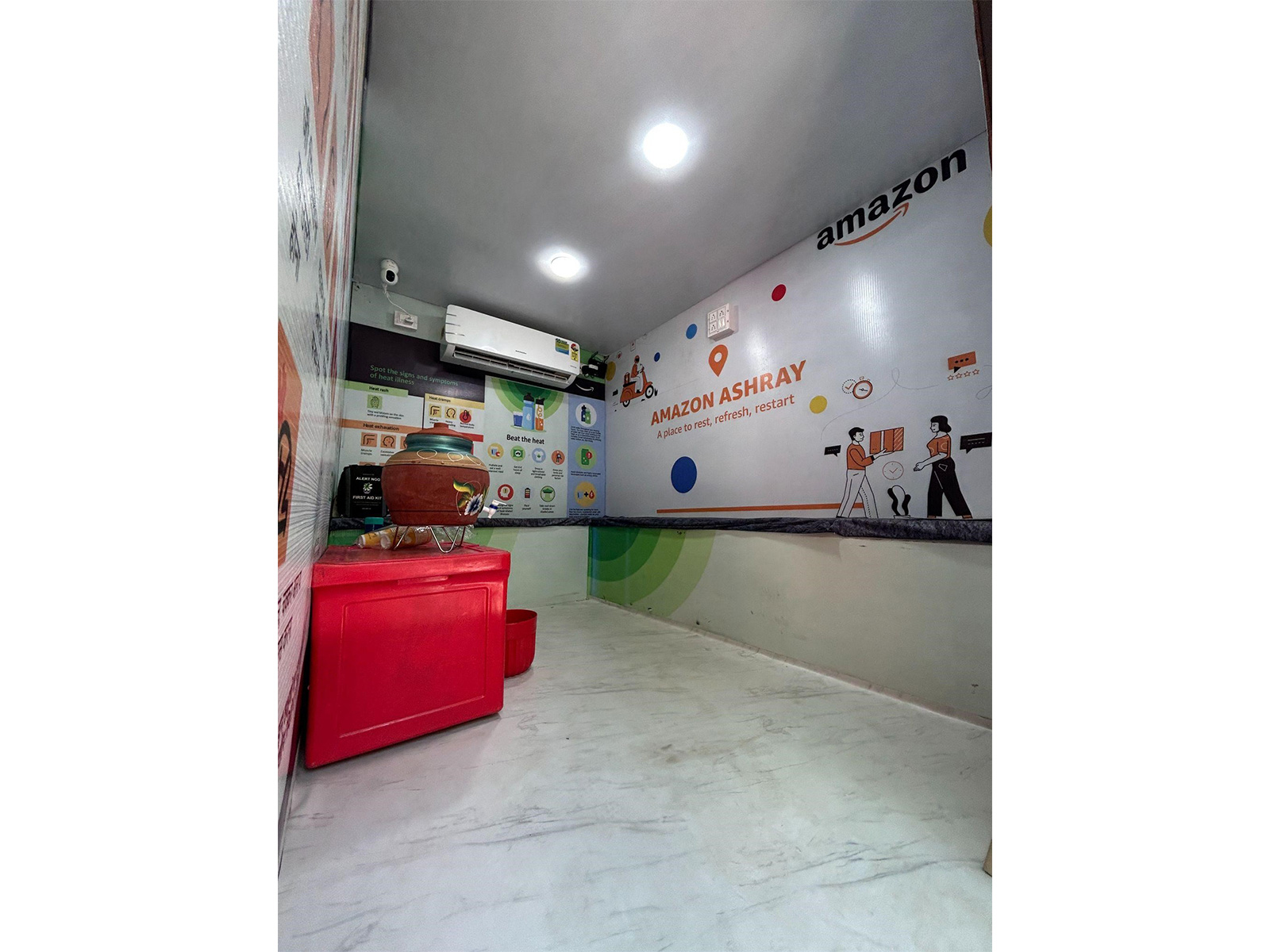 Amazon’s “Ashray” Initiative Wins Praise from Gig Workers Across Delivery Platforms in Gurugram Amazon’s “Ashray” Initiative Wins Praise from Gig Workers Across Delivery Platforms in Gurugram