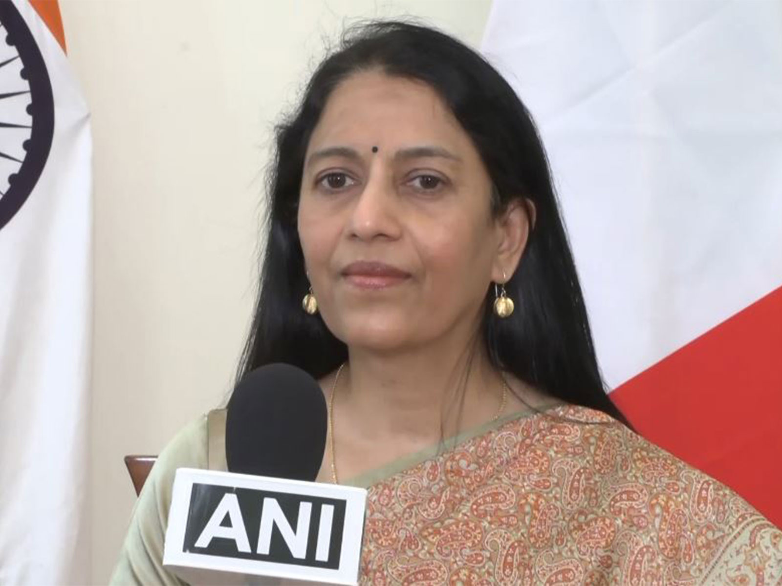 Indian Ambassador to Italy Vani Rao (Photo/ANI) Indian Ambassador to Italy Vani Rao (Photo/ANI)