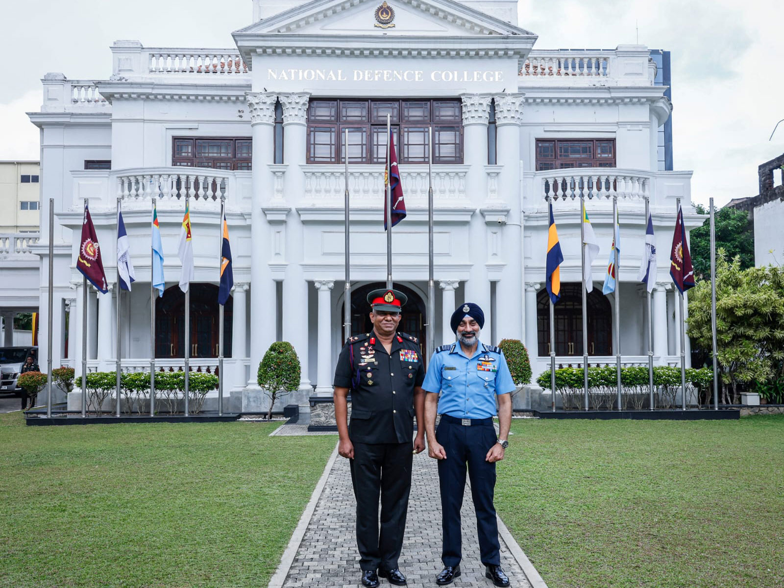 Air Chief AP Singh in Sri Lanka (Photo/ X@IndiainSL) Air Chief AP Singh in Sri Lanka (Photo/ X@IndiainSL)