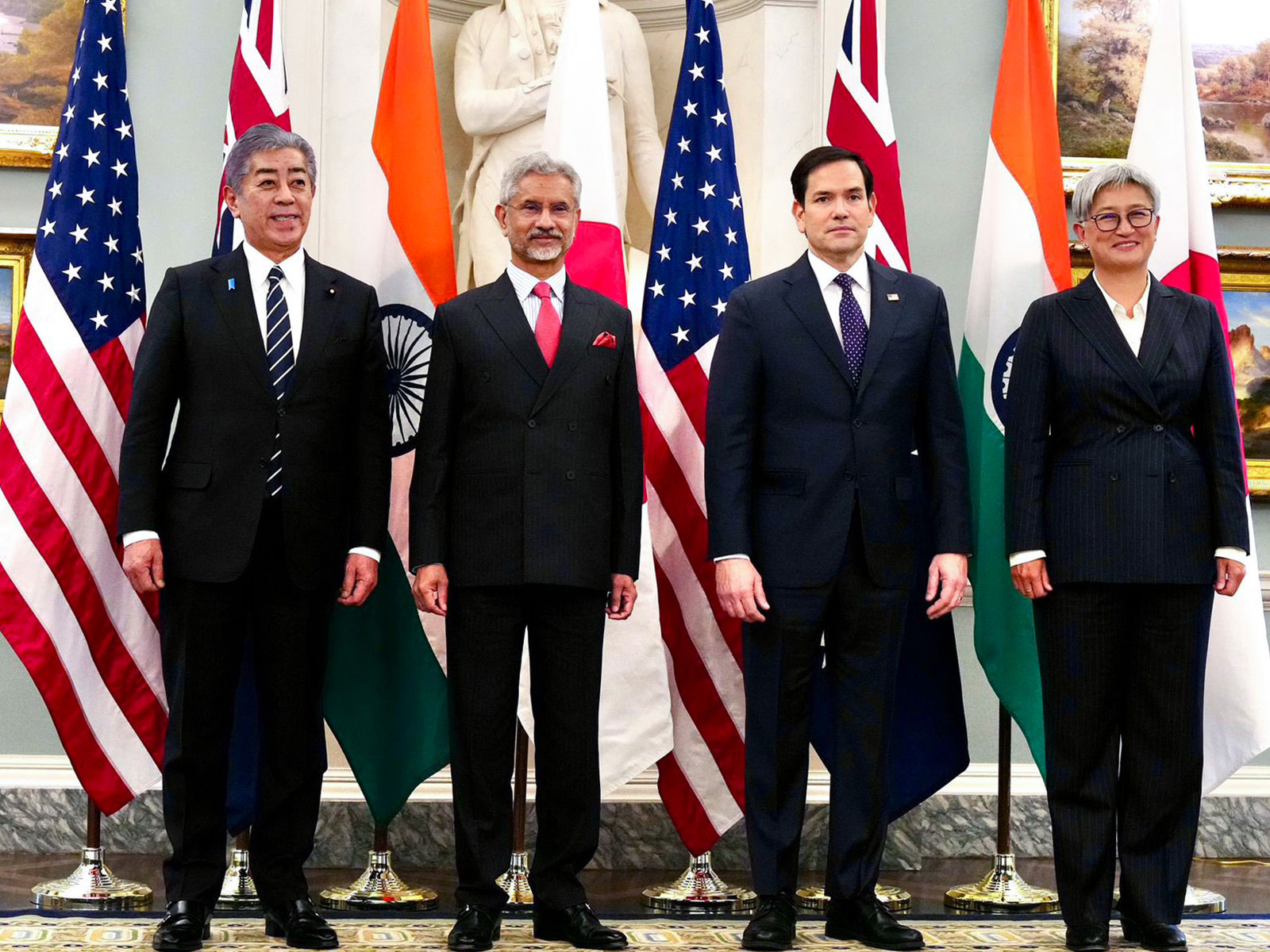 Quad Foreign Ministers’ Meeting (File Photo/ANI) Quad Foreign Ministers’ Meeting (File Photo/ANI)